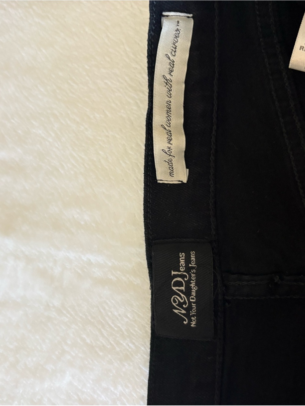 NYDJ Black Cuffed Bermuda Shorts for Women - Picture 3 of 5